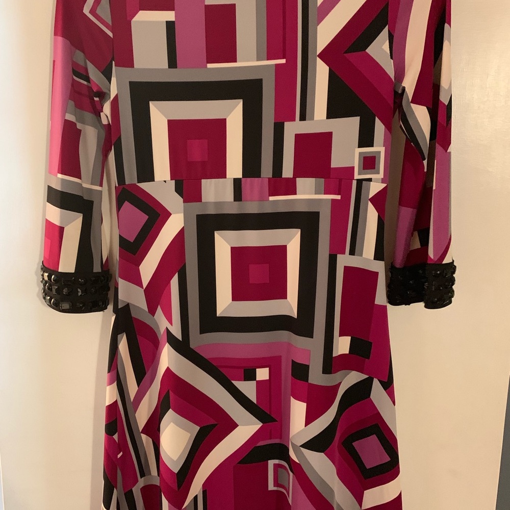 INC  Geometric with rhinestones Dress